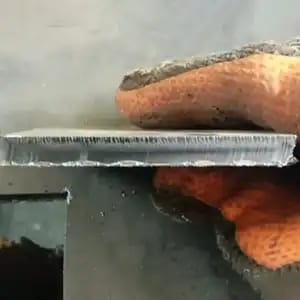 Pictures Coating Peel-Off at the Lower Edge
