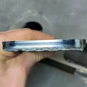 Pictures Soft Slag Residue on the Lower Surface