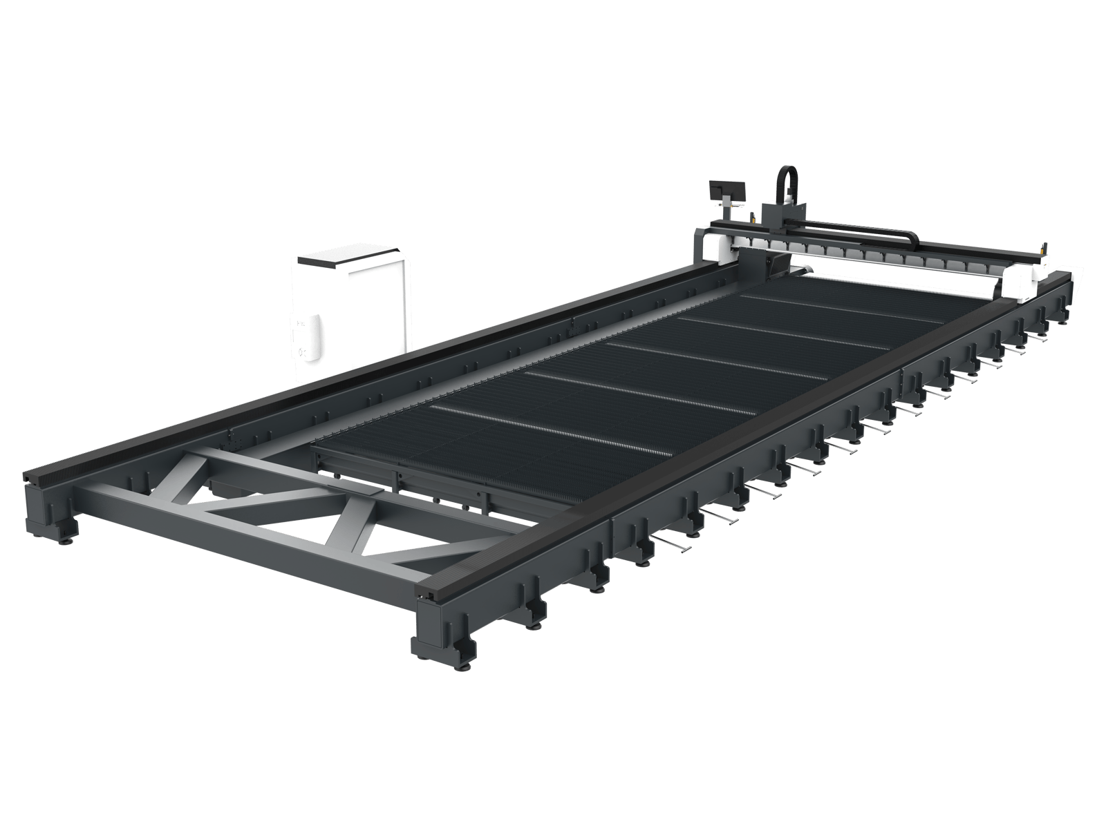 Smart La Cut ground-rail gantry structure