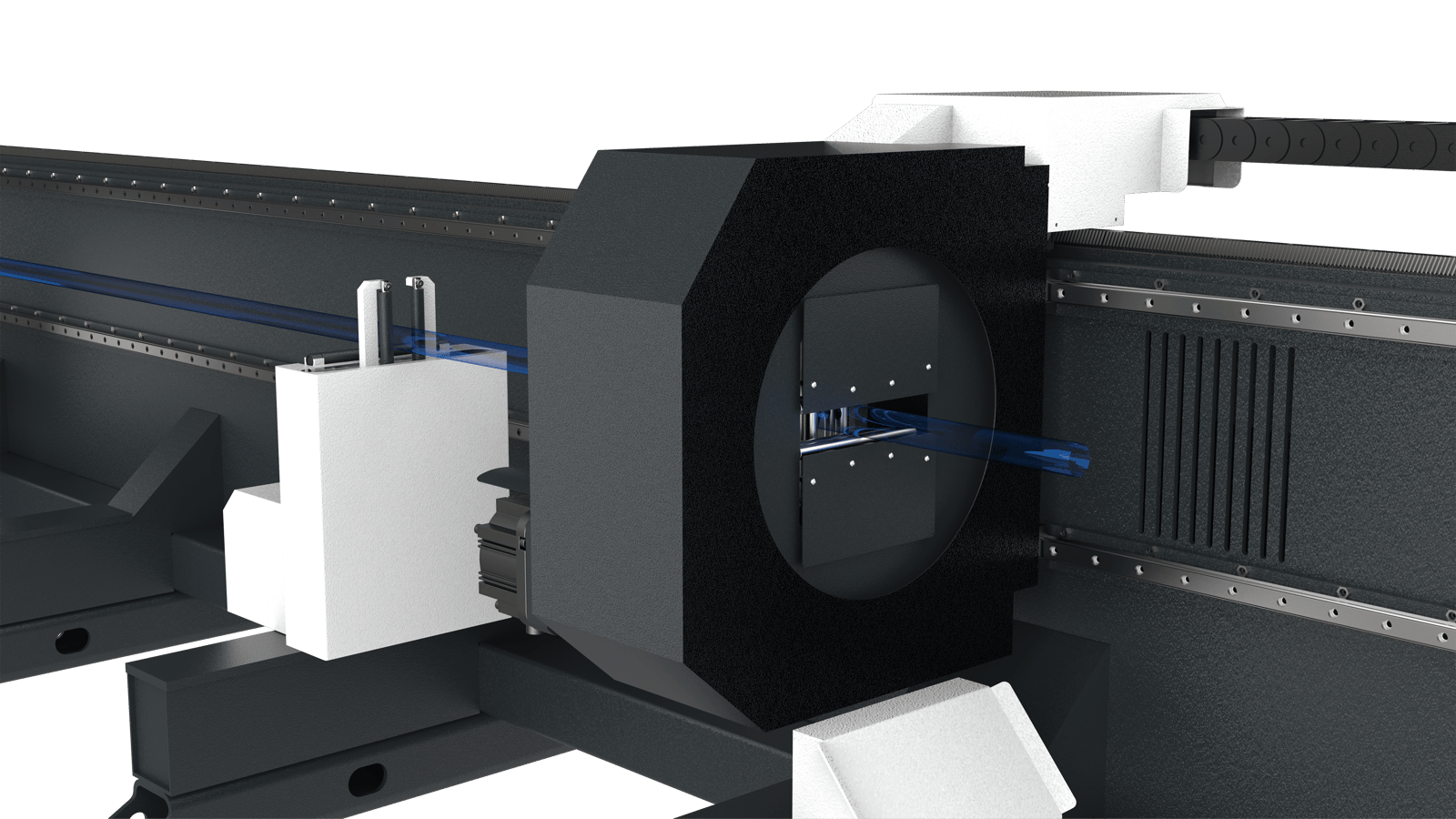Tube Cut mandrin pneumatique