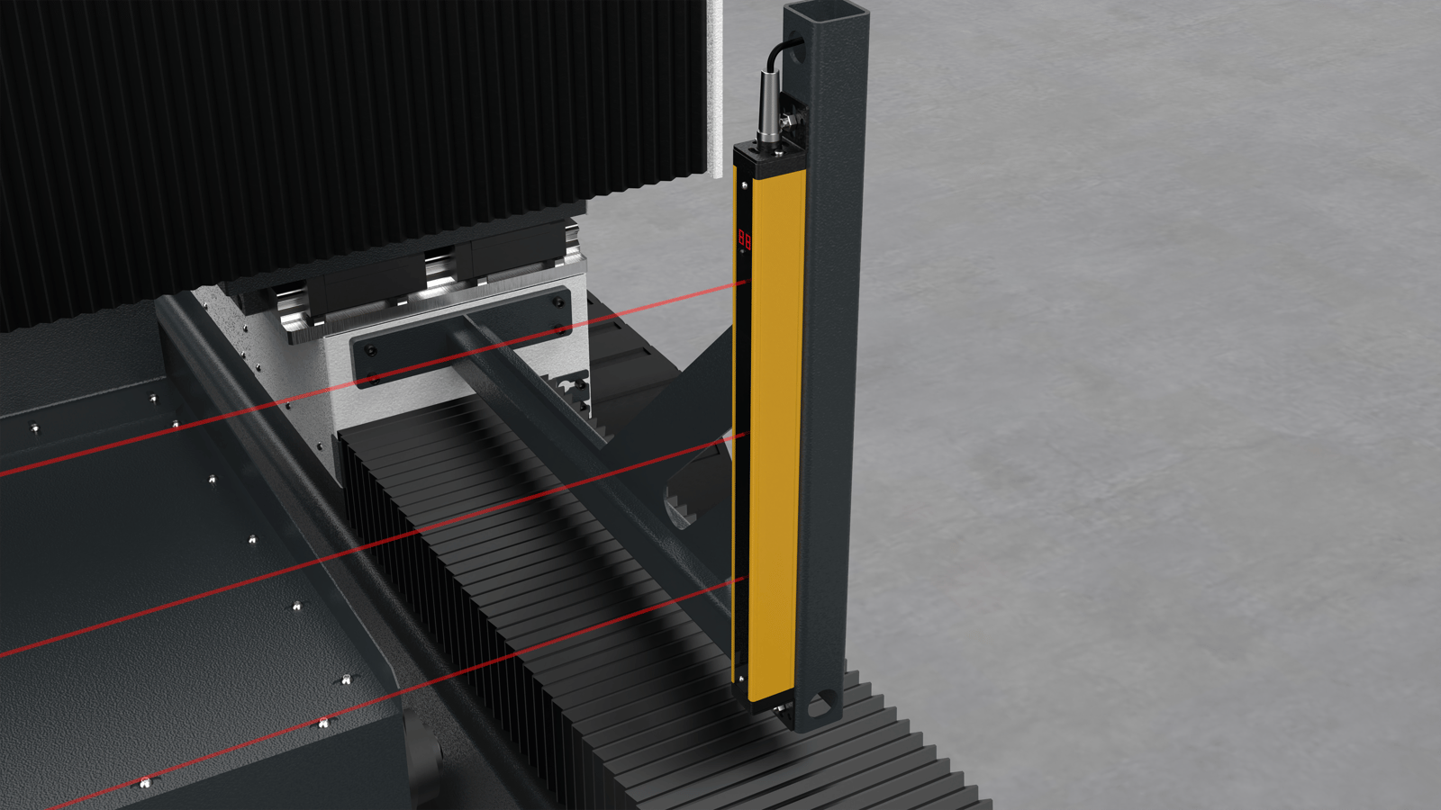 Smart La Cut safety zoning light curtain