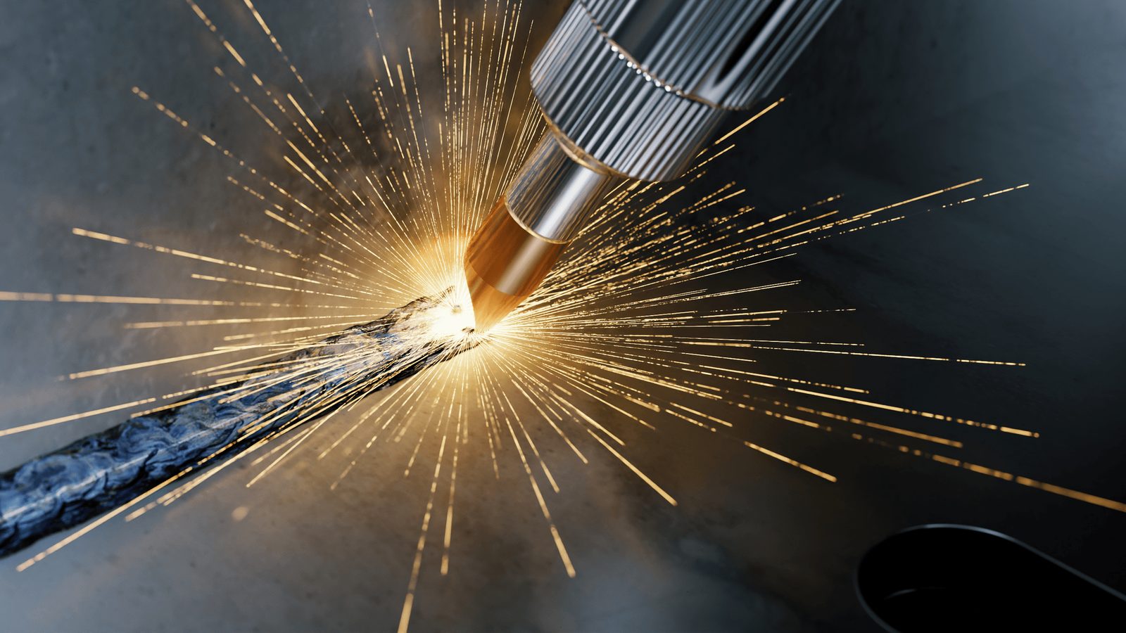 Handheld laser welding application