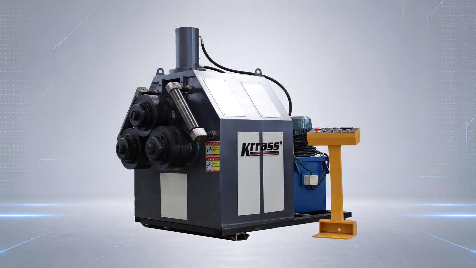 KRRASS W24S perfil máquina de dobra espaço reservado