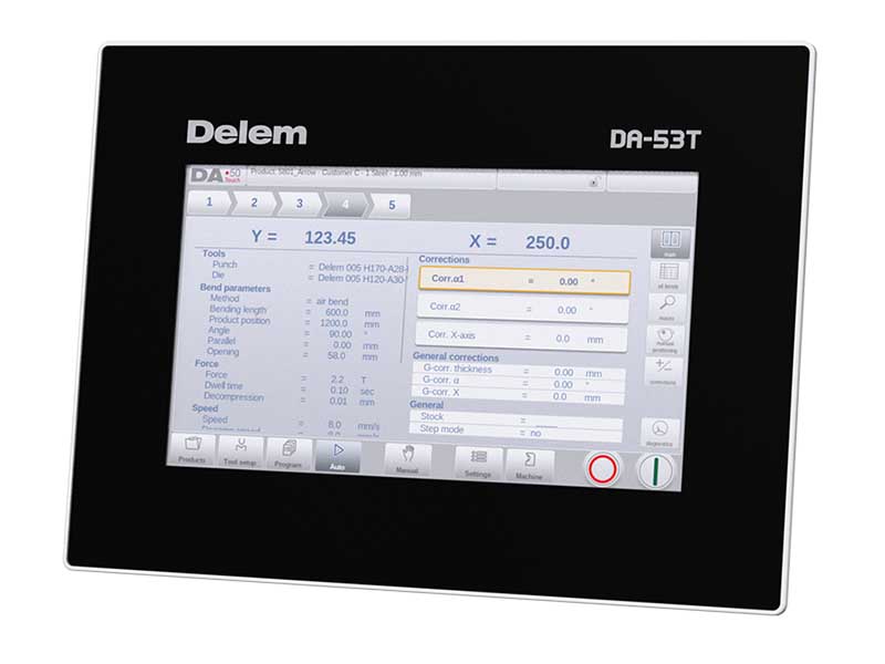 Operation Manual of Delem DA53T controller For Press Brake – 2021 Updated