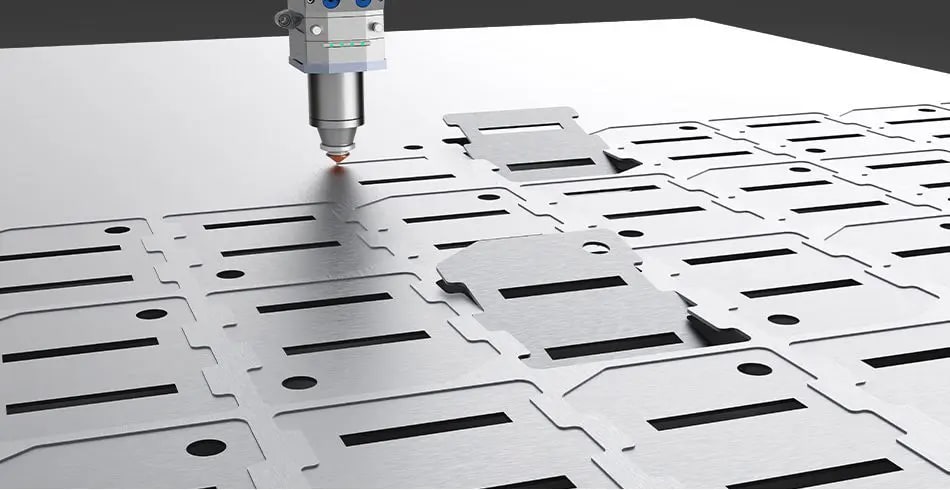 Fiber Laser Cutting Machine Background Image