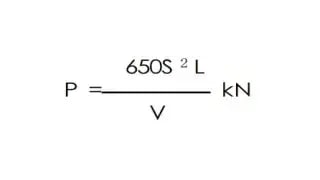 press brake selection calculation formula