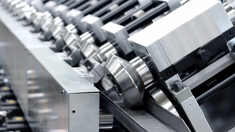 Roll metal forming process