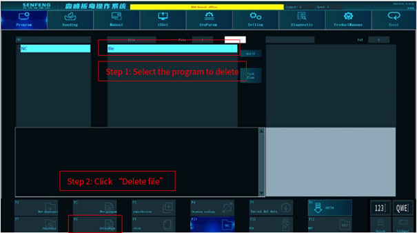Delete the Directory or Program