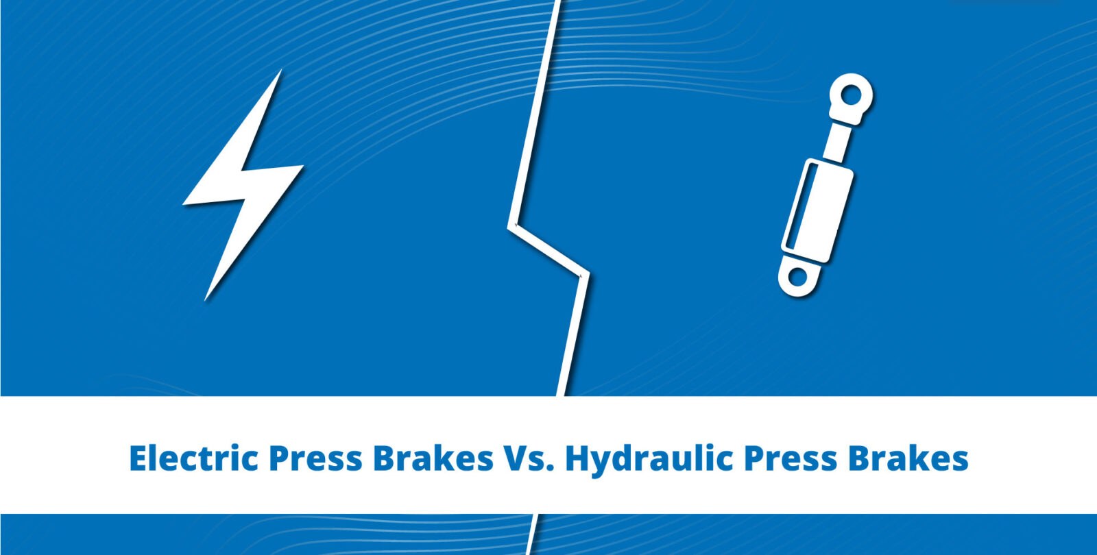 Electric vs hydraulic press brake