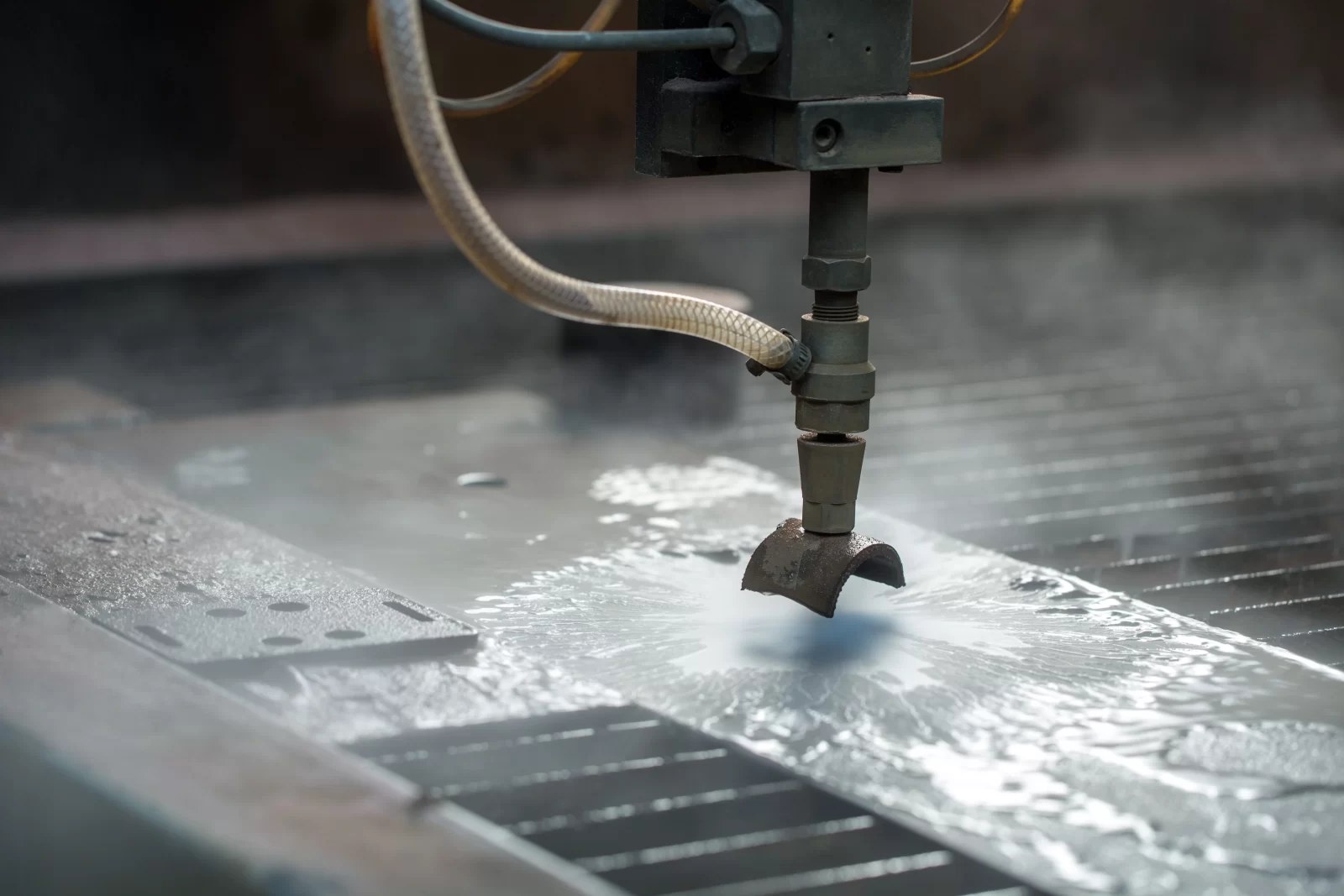 Pictures Waterjet cutting machine
