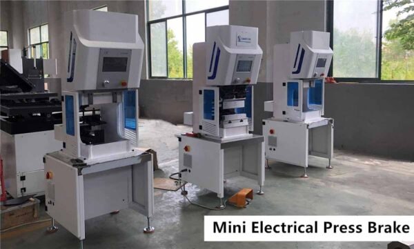 Mini press brake electrical type