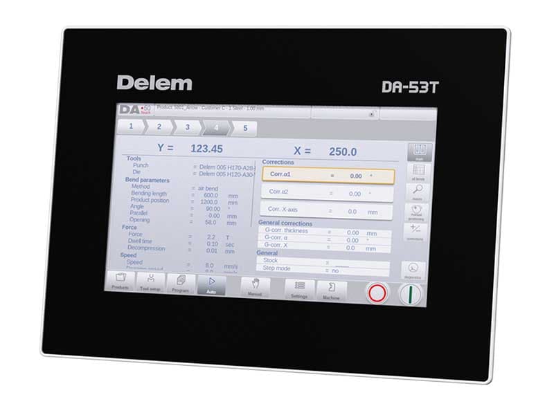 Operation Manual of Delem DA53T controller For Press Brake – 2021 Updated