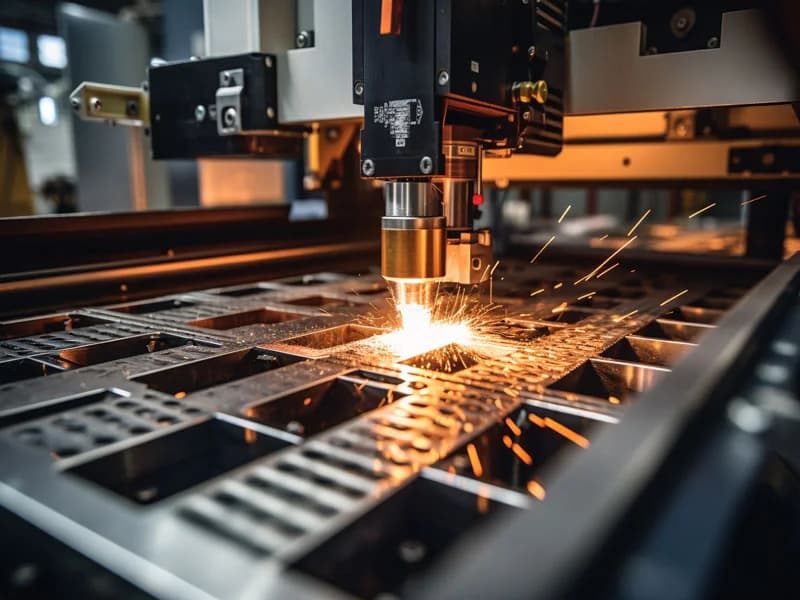 fiber laser cutting machine price in China