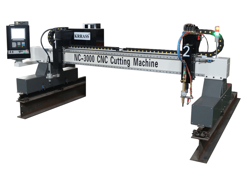 KRRASS oxy plasma and flame carbon steel cutting machine