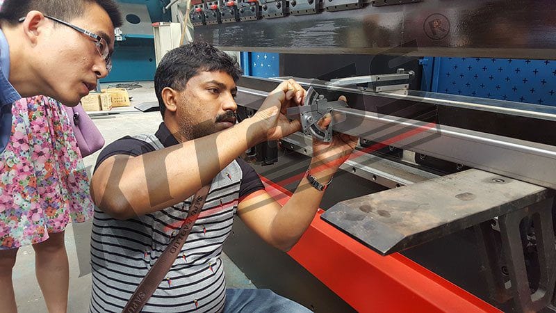 Krrass has customers visit from world richest country – Dubai Press Brake