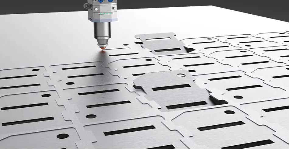 Fiber Laser Cutting Machine Background Image