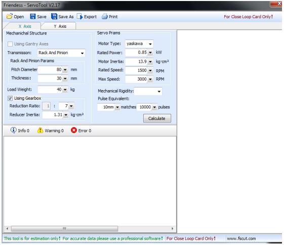 FSCUT3000 Control System