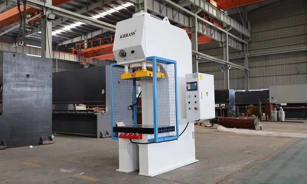 c frame hydraulic press machine