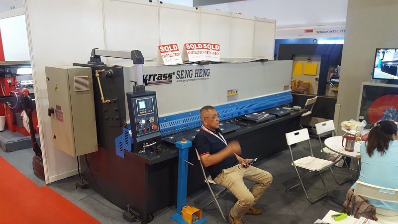 KRRASS sheet metal equipment in Malaysia exhibition