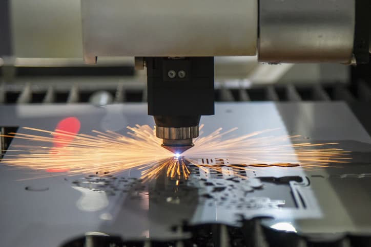 1KW Fiber laser cutting machine