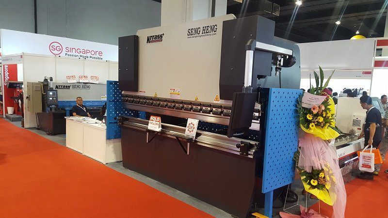 KRRASS sheet metal equipment in Malaysia exhibition