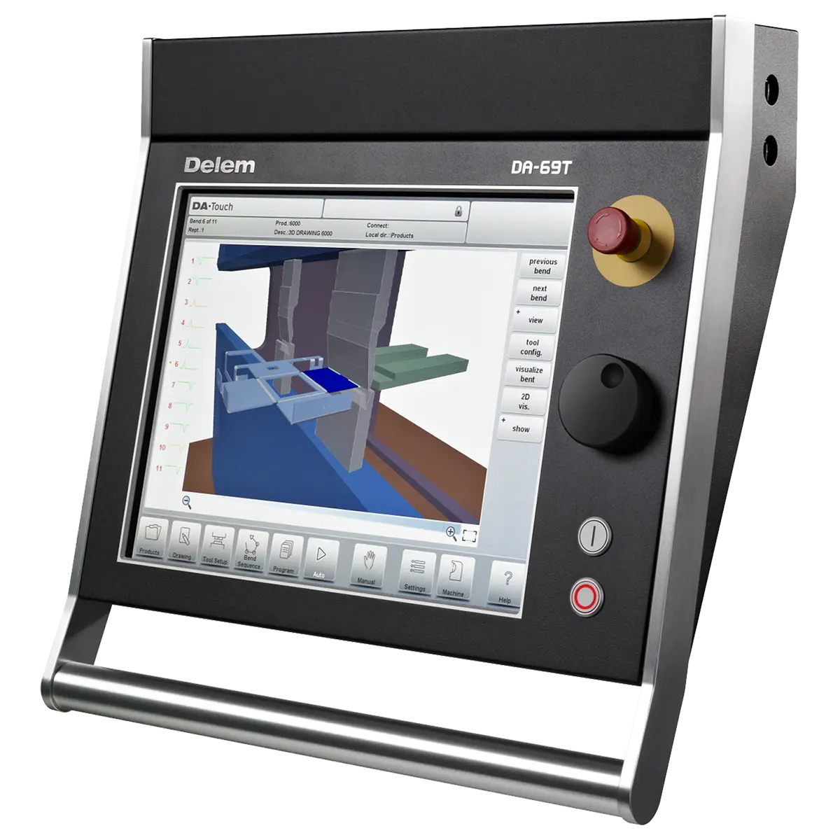 CNC Press Brake DELEM DA-69T Controller