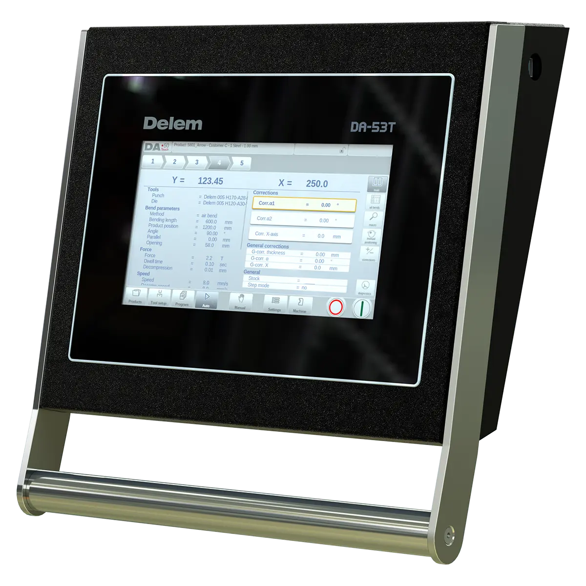 CNC Press Brake DELEM DA-53T Controller