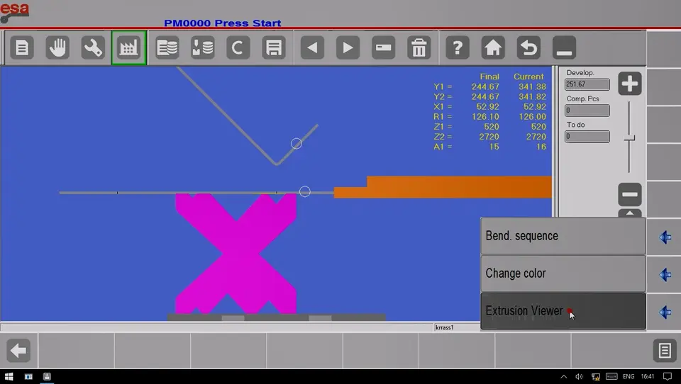 Select Extrusion Viewer
