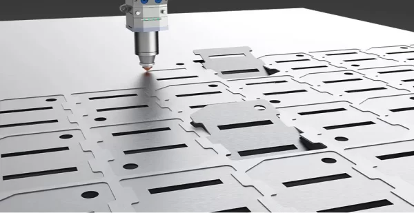 Fiber Laser Cutting Machine Background Image