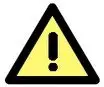Sign indicating Caution