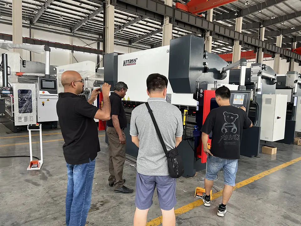 Qatari customers visit KRRASS factory