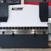 WC67K-300T3200 Sheet Metal Press Brake Machine with E21 Control and Manual Crowning