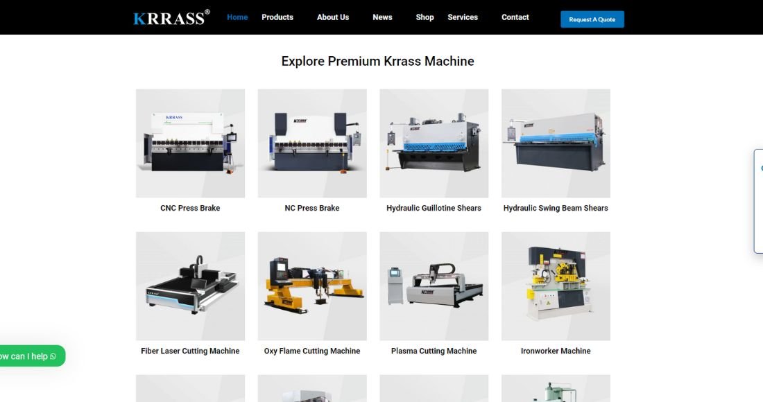 laser cutting machine manufacturer