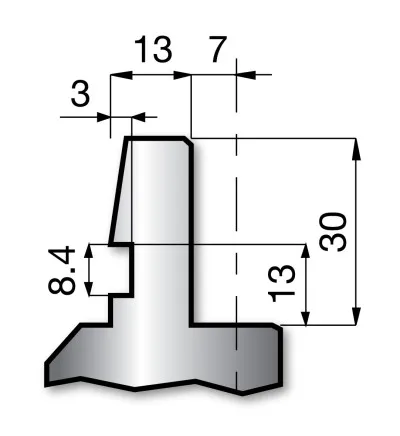 Press Brake Tooling Chart: 2025 Ultimate Guide - Pictures 8 Press Brake Tooling Chart: 2025 Ultimate Guide - bevel tang style tooling