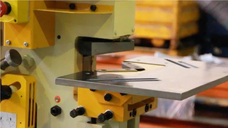 Q35Y Hydraulic Ironworker Machine Operation Guide - Pictures 5 Hydraulic ironworker machine