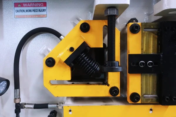 Affordable Ironworker Machine for small workshops, Hydraulic Ironworker Machine with multiple stations - Image 4