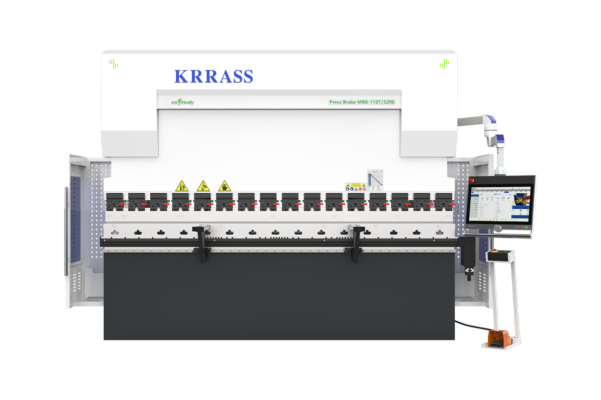 cnc-press-brake-mb8-110T-3200-delem-white-da69S Press Brake - cnc press brake mb8 110t 3200 delem white da69s