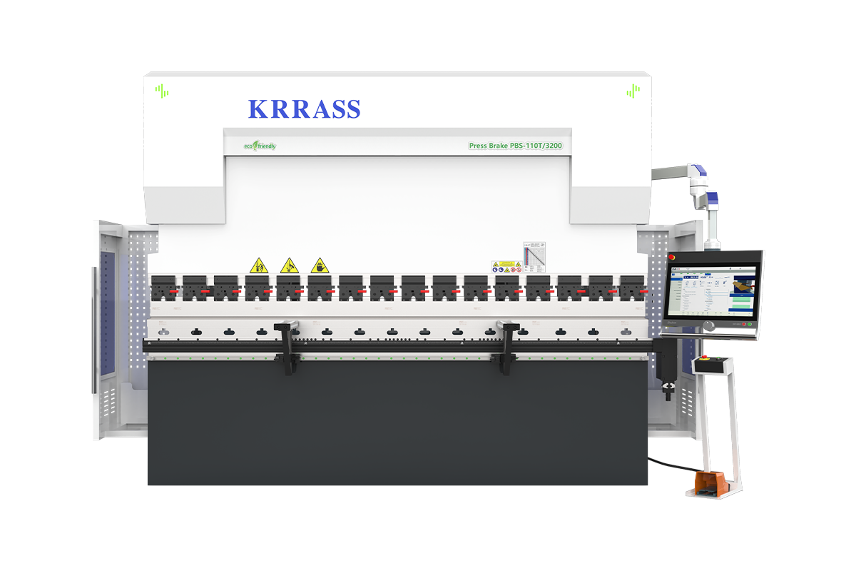 cnc-press-brake-pbs-110t-3200-delem-white-66s Press Brake - cnc press brake pbs 110t 3200 delem white 66s