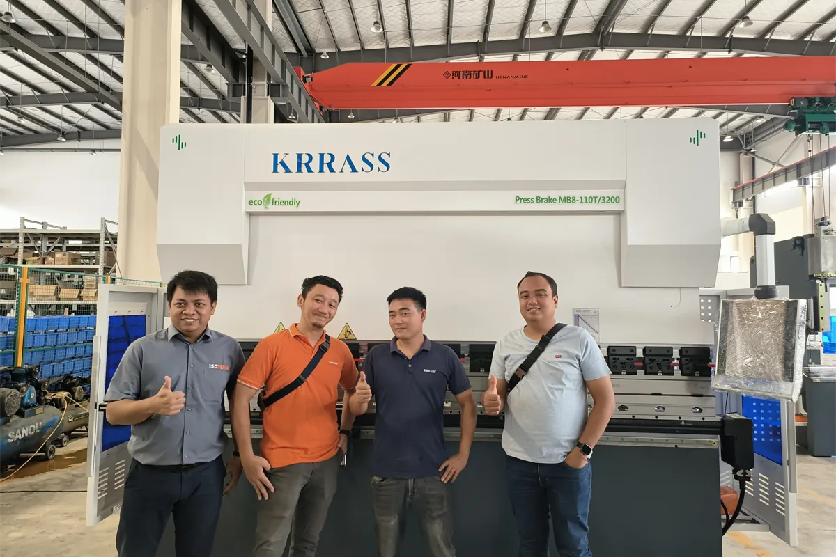 Press Brake - Indonesia Agent Inspection - Pictures 6 Press Brake - Indonesia Agent Inspection - press brake mb8 series