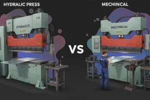 귀하의 작업장에 가장 적합한 유압식 또는 기계식 금속 굽힘 프레스