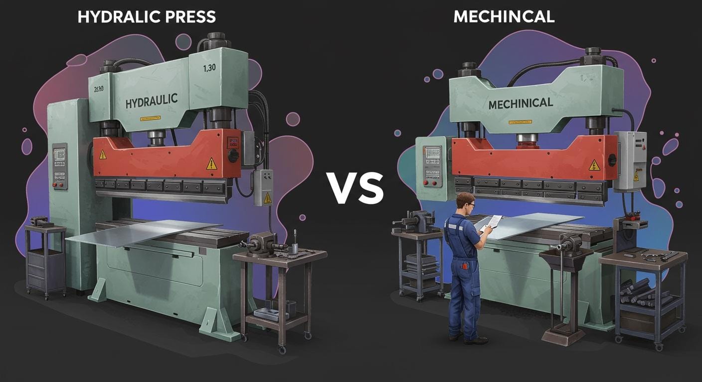Hydraulic or Mechanical Metal Bending Press Which Suits Your Shop Best