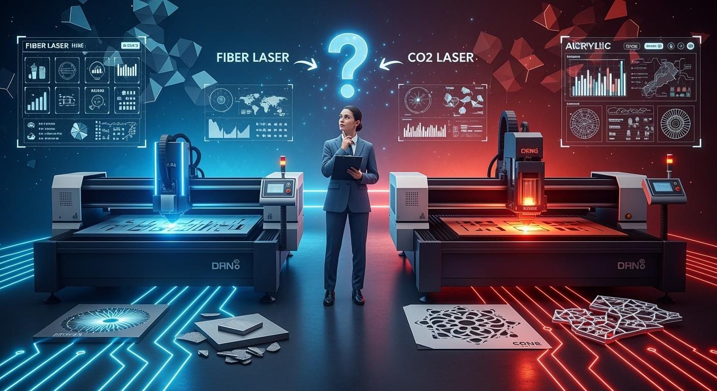 Fiber or CO2 Industrial Laser Cutting Machine: Which Wins for Your Business?