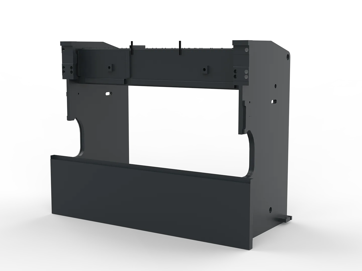 Custom Sheet Metal Bending Machine for Sale: Tailored Solutions by KRRASS - Pictures 7 Structure of high precision sheet metal bending machine frame