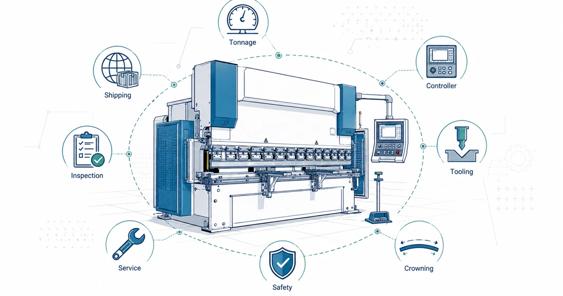 How to Evaluate a CNC Press Brake for Sale from an Overseas Supplier