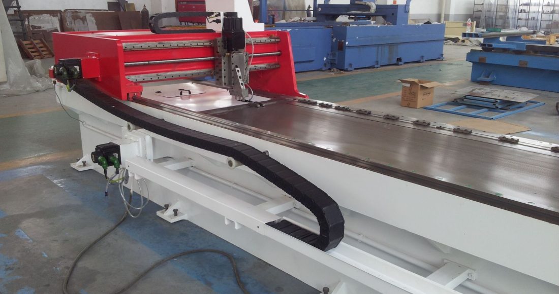 CNC V-grooving metal sheet machine