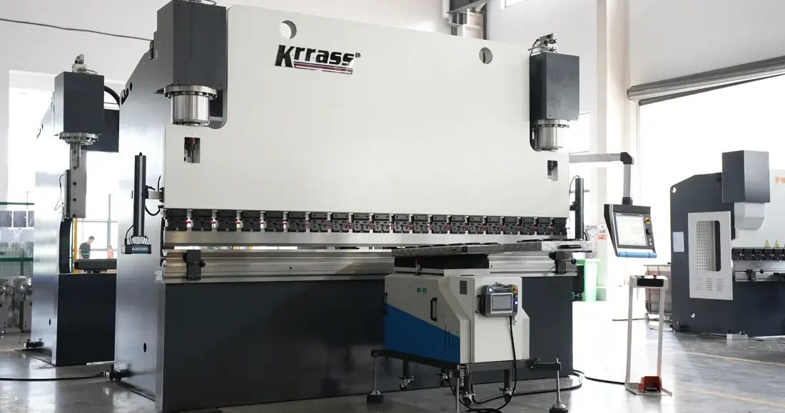 KRRASS press brake with passive front support